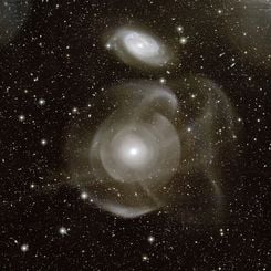 Galaxy NGC 474: Cosmic Blender