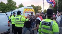 Furious scenes outside Epping migrants hotel with demos expected today
