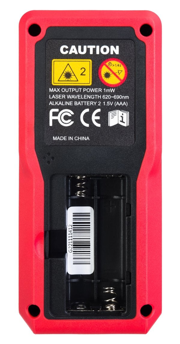 Ermenrich Reel PRO GM60 Lazer Metre, kırmızı