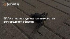 Drone Strike Disrupts Victory Day Celebrations In Belgorod
