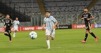 Racing rescató un empate 1-1 sobre el final ante Colo Colo y es líder en su grupo de la Copa Libertadores