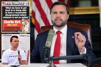 JD Vance declares there is ‘no unity’ with people who celebrate Charlie Kirk’s assassination