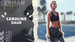 Caroline Daur Merges Fitness And Fashion At Paris Fashion Week