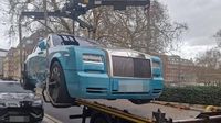 Rolls Royce hauled off Mayfair street in council supercar parking 'crackdown' | LBC