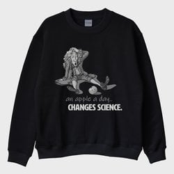 ‘'Newton's Happy Apple'’ Sweatshirt