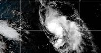 Tropical Storm Humberto forms in the Atlantic as Hurricane Gabrielle takes aim at the Azores
