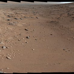 Mars: Shadow at Point Lake