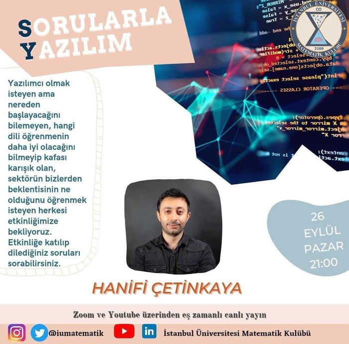 Sorularla Yazılım - Hanifi Çetinkaya