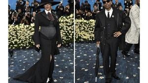 Rihanna And A$AP Rocky Announce Third Pregnancy At Met Gala