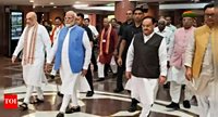 BJP Parliamentary Board Meets Today to finalise NDA’s Vice-Presidential Candidate | India News - Times of India