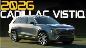 Cadillac Unveils The 2026 Vistiq Luxury Electric SUV