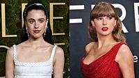 Margaret Qualley awkwardly answers Taylor Swift album question | Sporting News
