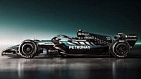 Mercedes' F1 title winner? First images of George Russell, Kimi Antonelli's 2026 car revealed