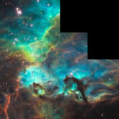 The Seahorse of the Large Magellanic Cloud