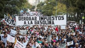 Demonstrations Disrupt Traffic Across CDMX On February 12