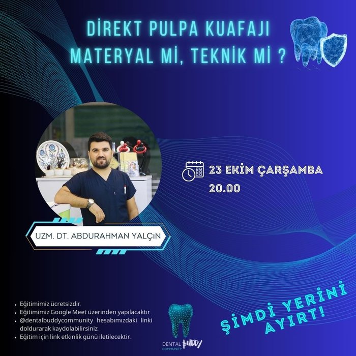Direkt Pulpa Kuafajı: Materyal mi, Teknik mi?