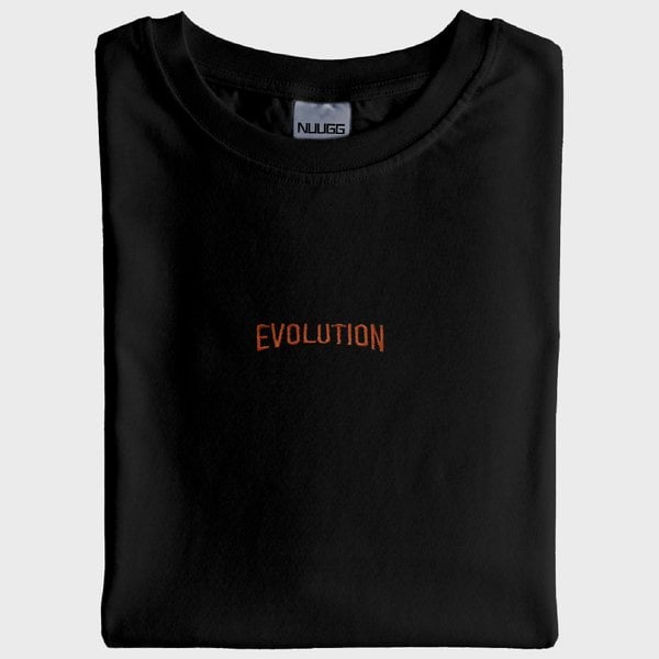 Evolution: Evrim T-Shirt (Nakış, %100 Pamuk)