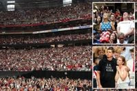 Charlie Kirk funeral hits capacity as 200K people turn out — as President Trump, widow Erika speak of ‘patriot’