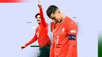 Portugal player ratings vs Denmark: Cristiano Ronaldo bailed out by two-goal hero Francisco Trincao after awful penalty miss as Roberto Martinez's side outlast Denmark in Nations League thriller | Goal.com India