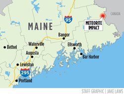 Muhteşem Ateş Topunun Ardından Washington County'de Gök Taşı Avı Başladı