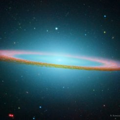  The Sombrero Galaxy in Infrared 