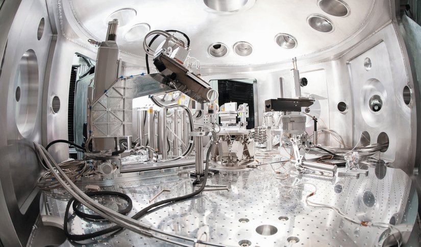 SLAC Ulusal Hızlandırma Laboratuvarı'nda maddeler için ekstrem koşullar yaratmada kullanılan deney cihazı.