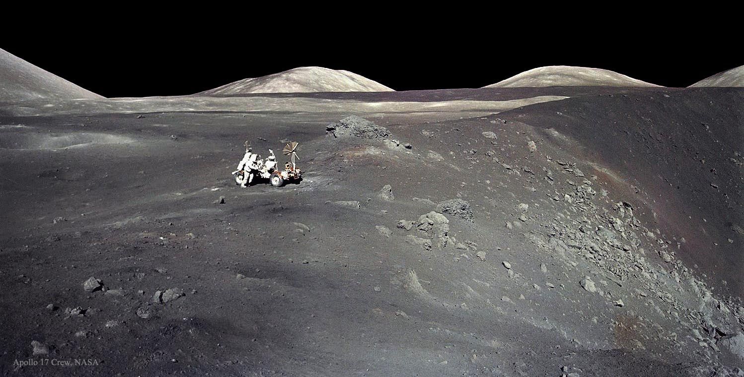  Apollo 17 at Shorty Crater 