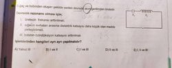 Akım gerilimden önde olunca Xc>Xl deyip öyle çözüyorlar soruyu, neden Xc büyüktür dedik?
