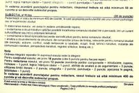 Subiecte simulare BAC 2025 Limba și literatura română, profilurile real, tehnologic și vocațional: roman psihologic sau al experienței, la subiectul al III-lea, compunere cu argumente despre contribuția profesorilor la îmbogățirea experienței culturale a tinerilor la punctul B