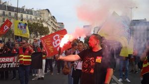 French Protests And Budget Battle Put Macron On Edge