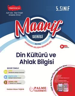 5.Sınıf Maarif Serisi Din Kültürü Haftalık Deneme (39 Föy)