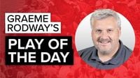 Graeme Rodway's play of the day at Haydock