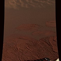 A Landing at Meridiani Planum