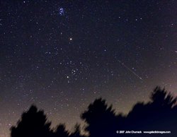 Aysız Perseid Gökyüzü