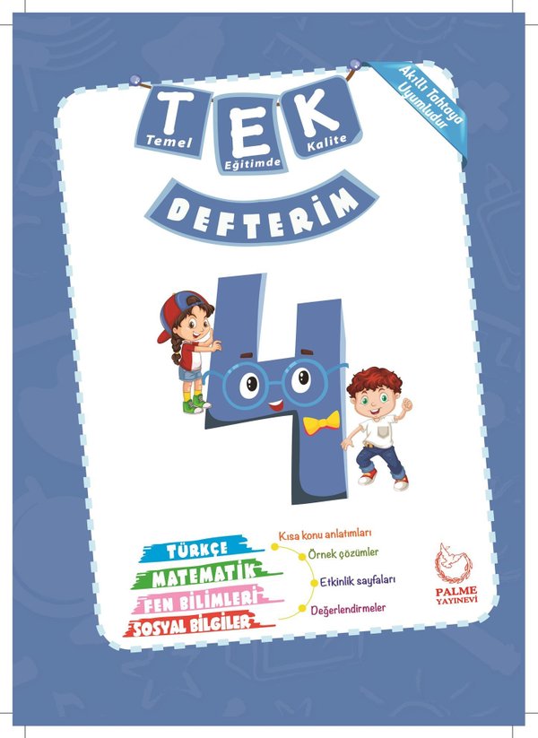Palme 4.Sınıf Tek Defterim