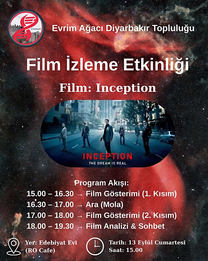 Evrim Ağacı Diyarbakır Topluluğu Film İzleme Etkinliği