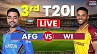 Afghanistan Vs West Indies Live Score 3rd T20I: Shamar Springer All-Round Show Guides WI To Consolation Win Vs AFG