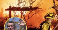 Wildfires Destroy Historic California Town as Newsom Leaves State -- Again