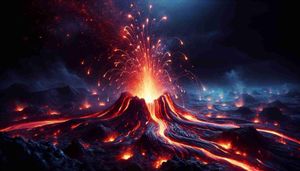 Kilauea And Mount Ibu Erupt Amid Global Volcanic Activity