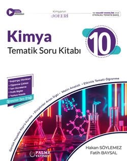 10.SINIF JOKER KİMYA SORU KİTABI TEMATİK
