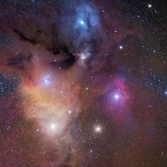 The Colorful Clouds of Rho Ophiuchi