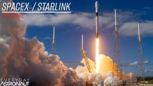 SpaceX Launches 23 Starlink Satellites From California