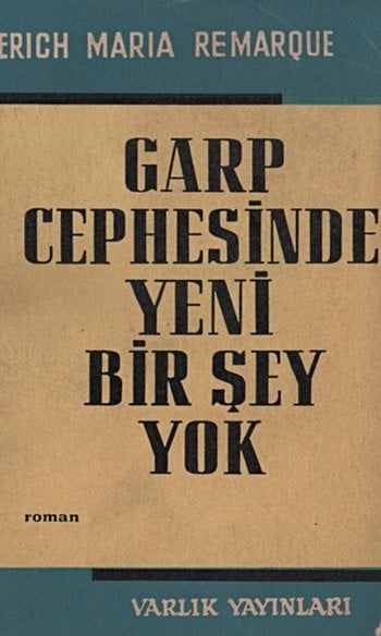 Garp Cephesinde Yeni Bir Şey Yok