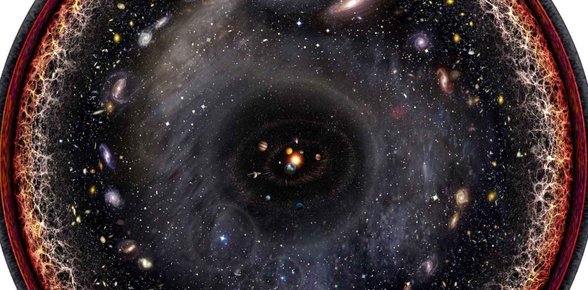 Bilinen evren tek bir fotoğrafa sığarsa nasıl görünürdü?