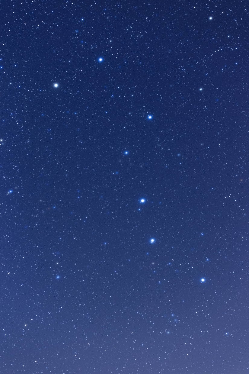 Büyük Ayı takımyıldızı (ve yıldız deseni) içindeki 7 parlak yıldız