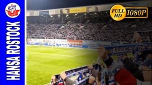 Hansa Rostock Triumphs Over Dynamo Dresden Amid Fan Chaos