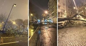 Storm Martinho Causes Widespread Damage Across Portugal