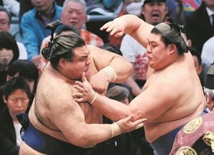 Takayasu Shines On Day Ten Of Sumo Tournament