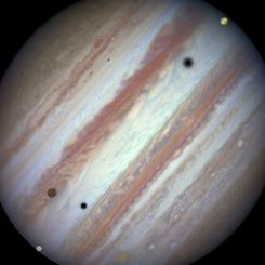  Jupiter Triple-Moon Conjunction 