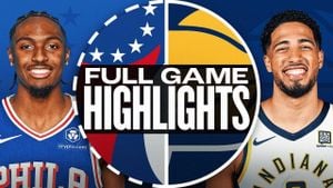 Pacers Surge Ahead Against 76ers At Halftime